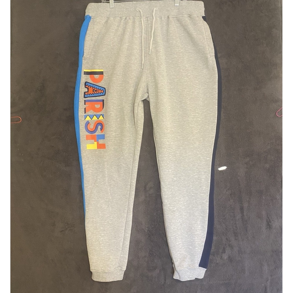 Parish Nation Men's Gray Jogger Sweatpants Size 3XL